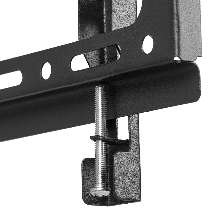 Suport TV de Perete, Universal, Diagonala 13”- 50” ( 33 - 127 cm ), Max 35kg, Vesa 75x75 – 200x200, Negru - imagine 8