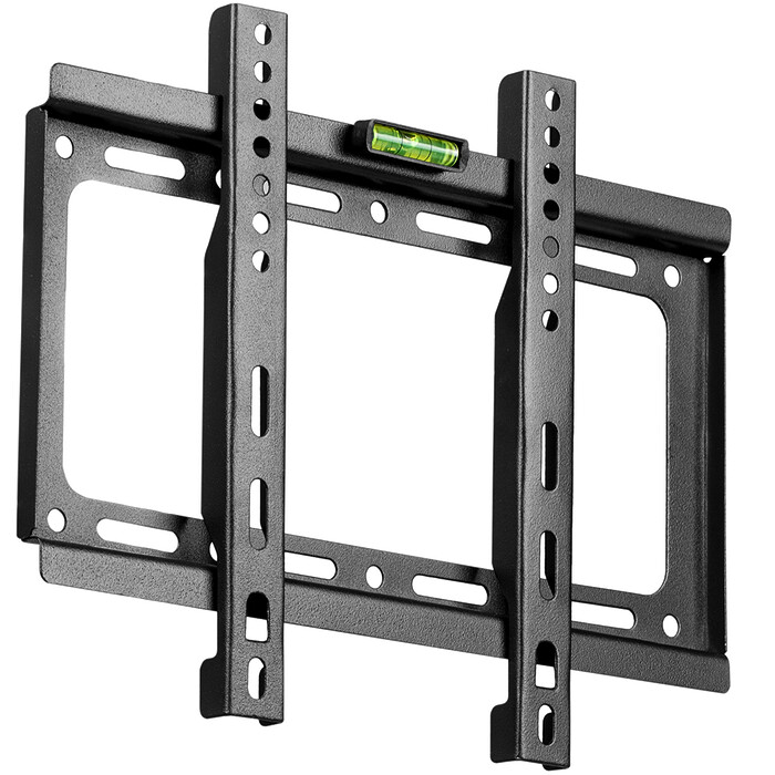 Suport TV de Perete, Universal, Diagonala 13”- 50” ( 33 - 127 cm ), Max 35kg, Vesa 75x75 – 200x200, Negru - imagine 9