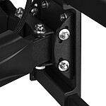Suport TV de Perete, Pivotant, Universal, Diagonala 42”- 100” ( 106 - 254cm ), Max 45, 5 kg, Vesa 200x100 – 800x400, Negru - imagine 6