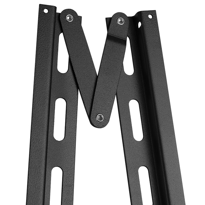 Suport TV de Perete, Universal, Diagonala 32”- 85” ( 80 - 216cm ), Max 50 kg, Vesa 100x100 – 600x400, Negru - imagine 6
