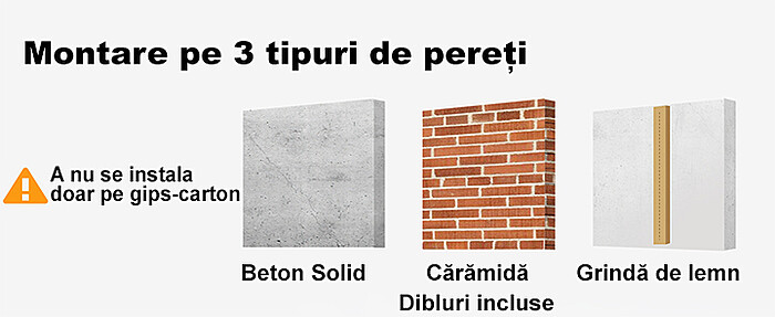 Suport TV de Perete, Premium, Montare pe Perete, Reglabil, Rotire 90° / Extindere 82, 2 cm / Inclinare / Pivotare, Brat Extra-Lung, Universal Televizoare 32 - 75 Inch (81 - 190 cm), VESA 200x100 - 600x400, Max 45 kg, Instalare Usoara, Negru - imagine 9